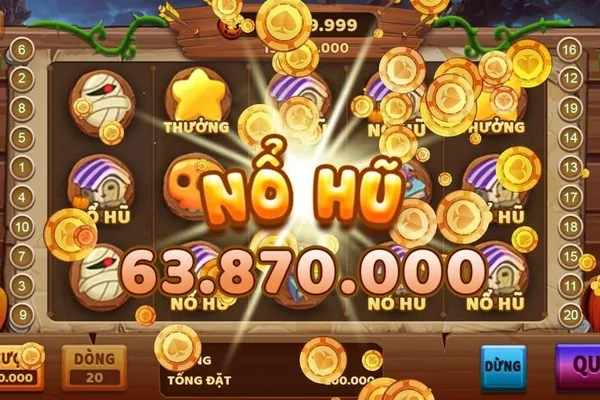 Hình ảnh minh họa trò chơi điện tử (slots) với giải thưởng lớn tại 8ket
