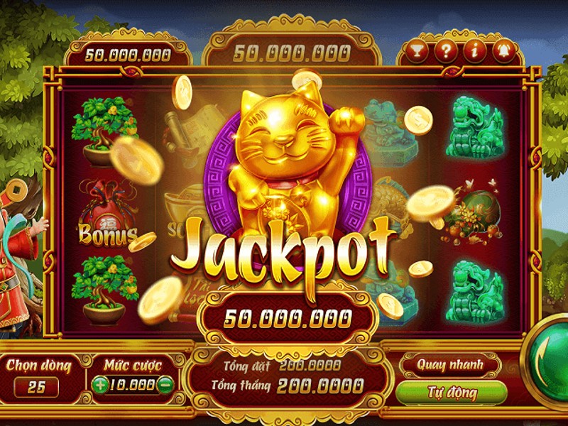 Trò chơi slot jackpot lũy tiến tại 8ket